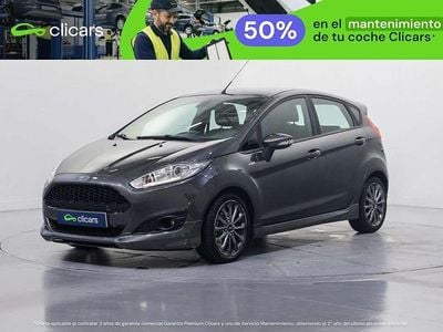 Usado Ford Fiesta ST-Line 101 CV (74 kW) 2017 Gris Utilitario