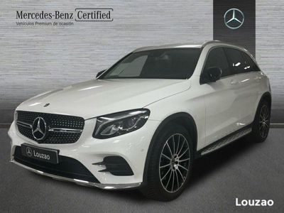 Usado Mercedes GLC250 AMG line 204 CV (150 kW) 2018 Blanco polar