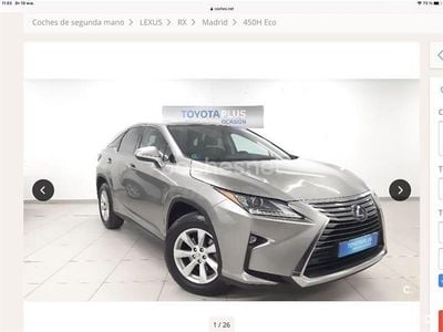 Usado Lexus RX450h Business Edition 313 CV (230 kW) 2018 Gris / plata SUV