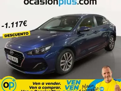 Brugt Hyundai i30 120 HK (88 kW) 2018 Blå Hatchback