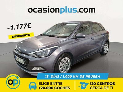 Usado Hyundai i20 100 CV (73 kW) 2017 Gris