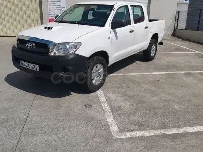 Usado Toyota HiLux 144 CV (105 kW) 2011 Blanco Pickup/Camioneta