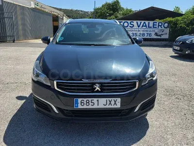 Usado Peugeot 508 SW Active 150 CV (110 kW) 2017 Azul Familiar