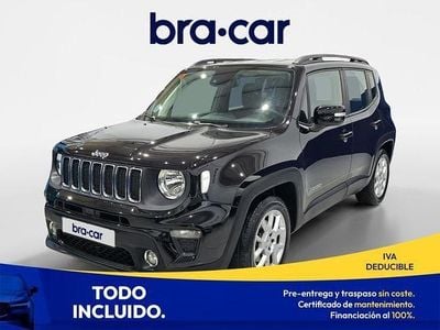 Negro Usado 2021 Jeep Renegade Longitude SUV | 18.450 € (Precio justo)