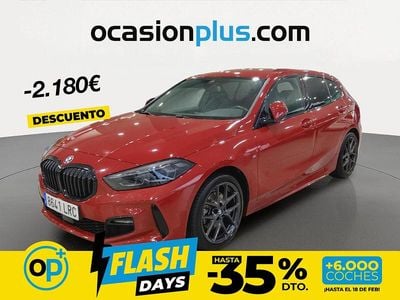 Usado BMW 118 136 CV (100 kW) 2021 Rojo Utilitario