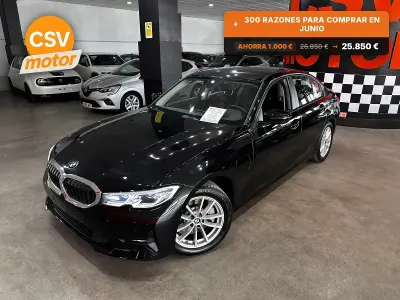 Usado BMW 330e Comfort Edition 292 CV (214 kW) 2021 Negro Utilitario