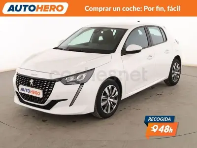 Usado Peugeot 208 Active 102 CV (75 kW) 2020 Blanco Utilitario