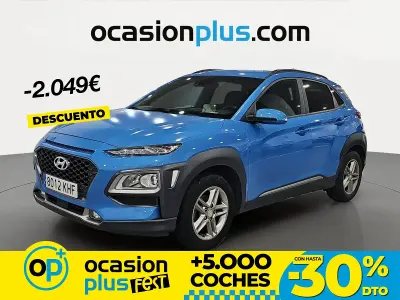 Usado Hyundai Kona 120 CV (88 kW) 2018 Azul SUV
