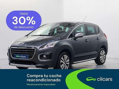 Usado Peugeot 3008 Style 120 CV (88 kW) 2016 Gris Monovolumen
