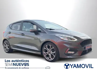 Usado Ford Fiesta ST-Line 125 CV (91 kW) 2018 Gris / plata Utilitario