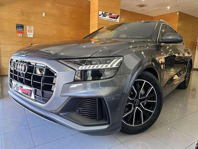 Usado Audi Q8 S-Line 286 CV (210 kW) 2019 Gris SUV