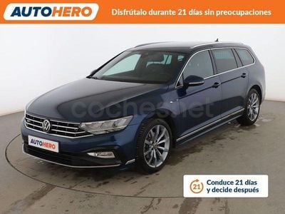 Usado VW Passat R-line 190 CV (139 kW) 2021 Azul Familiar