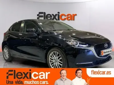 Usado Mazda 2 90 CV (66 kW) 2020 Negro Berlina