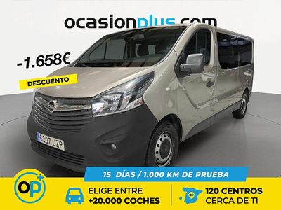 Usado Opel Vivaro S 125 CV (91 kW) 2017 Marrón Monovolumen