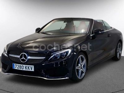Negro Usado 2018 Mercedes C220 Descapotable | 34.450 € (Caro)