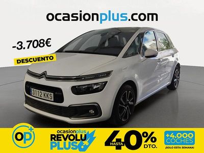 Usado Citroën C4 Feel 120 CV (88 kW) 2018 Blanco Monovolumen