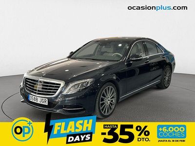 Usado Mercedes S500 455 CV (334 kW) 2015 Azul Berlina