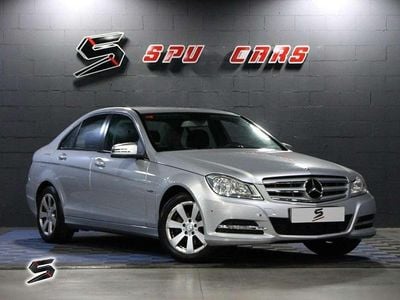 Usado Mercedes C180 155 CV (114 kW) 2012 Gris Berlina