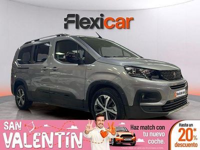 Usado Peugeot Rifter GT-line 130 CV (95 kW) 2020 Gris Monovolumen