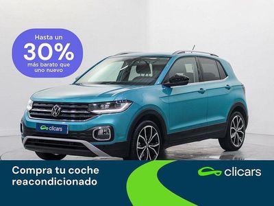 Usado VW T-Cross Sport 110 CV (80 kW) 2021 Azul SUV