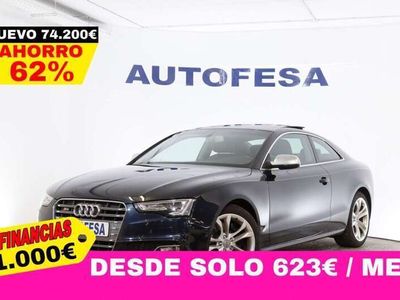 usado Audi S5 3.0 TFSI Quattro 333cv Auto 2P S/S # NAVY, CUERO,