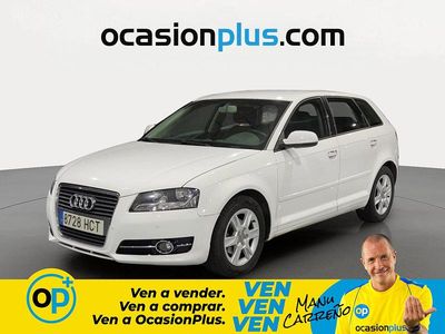 Usado Audi A3 Attraction 105 CV (77 kW) 2011 Blanco Utilitario
