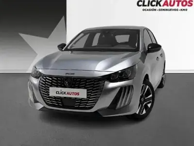 Usado Peugeot 208 Allure 100 CV (73 kW) 2025 Negro Utilitario
