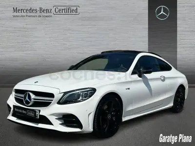 Usado Mercedes C43 AMG 390 CV (286 kW) 2019 Blanco Coupe