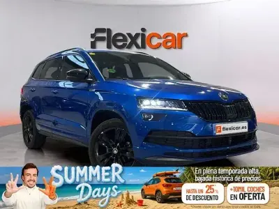 Usado Skoda Karoq Style 150 CV (110 kW) 2020 Azul SUV