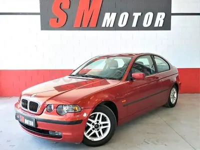 Usado BMW 316 Compact 115 CV (84 kW) 2002 Rojo Utilitario