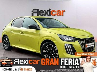 Usado Peugeot 208 Allure 101 CV (74 kW) 2025 Amarillo Utilitario