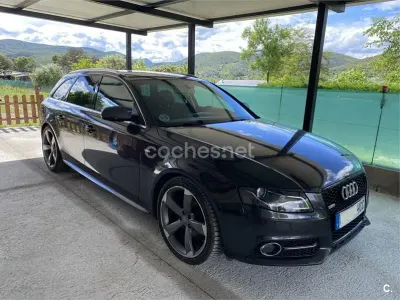 Usado Audi A4 S-Line 143 CV (105 kW) 2011 Negro Familiar