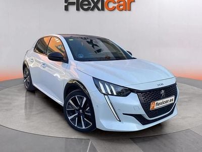 Usado Peugeot 208 GT-line 101 CV (74 kW) 2020 Blanco Utilitario