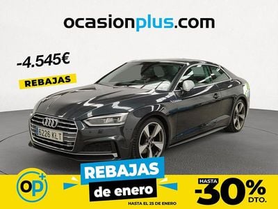 Gris Usado 2018 Audi A5 S-Line Coupe | 23.490 € (Precio justo)