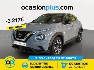 Gris Usado 2024 Nissan Juke Acenta SUV | 18.450 € (Precio justo)