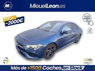 Usado Mercedes CLA200 163 CV (119 kW) 2021 Azul Berlina