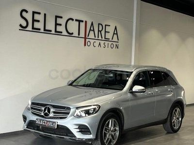 Usado Mercedes GLC250 AMG line 204 CV (150 kW) 2016 Gris / plata SUV