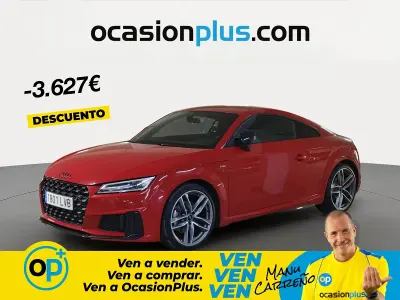 Usado Audi TT S-Line 197 CV (144 kW) 2021 Rojo Coupe