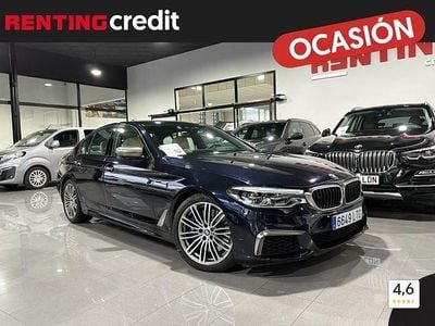Usado BMW M550 Sport Line 462 CV (339 kW) 2017 Azul Berlina