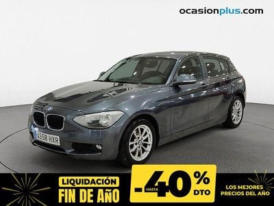 Gris Usado 2014 BMW 116 Efficient Dynamics Utilitario | 10.200 € (Buen precio)