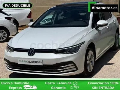 Usado VW Golf VIII Life 115 CV (84 kW) 2022 Blanco Berlina