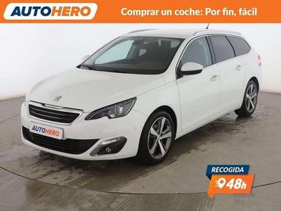 Usado Peugeot 308 Allure 150 CV (110 kW) 2016 Blanco Utilitario