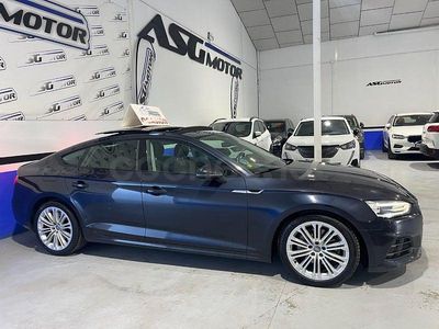 Usado Audi A5 Sportback 190 CV (139 kW) 2018 Azul Utilitario