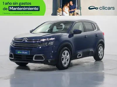 Usado Citroën C5 Aircross PureTech 131 CV (96 kW) 2020 Azul SUV