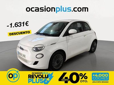 Usado Fiat 500e Icon 86 kW (118 CV) 2022 Blanco Utilitario