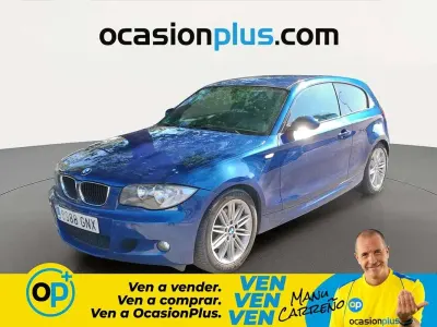 Usado BMW 120 170 CV (125 kW) 2009 Azul Utilitario