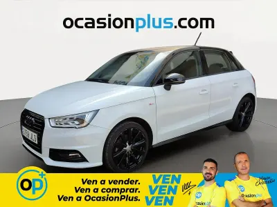 Usado Audi A1 S-Line 116 CV (85 kW) 2016 Blanco Utilitario