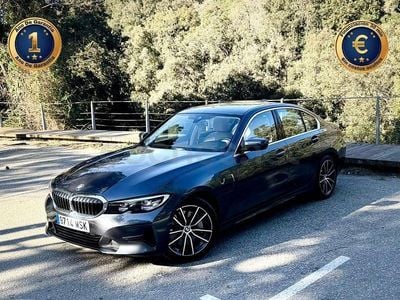 Usado BMW 330e Sport Line 292 CV (214 kW) 2020 Azul Berlina