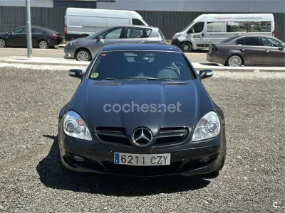 Usado Mercedes SLK200 163 CV (119 kW) 2004 Negro Descapotable