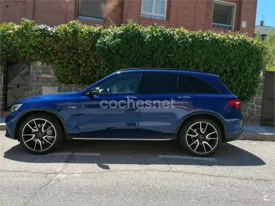 Usado Mercedes GLC43 AMG 367 CV (269 kW) 2017 Azul SUV